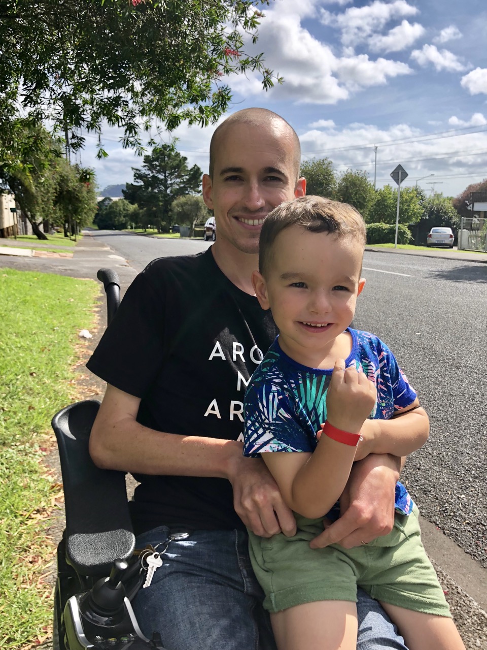 Talking wheelchairs with my&nbsp;son